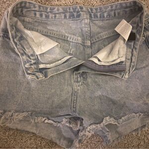 SHEIN Light Blue Jean Shorts